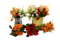 053 veštačko cveće buketi